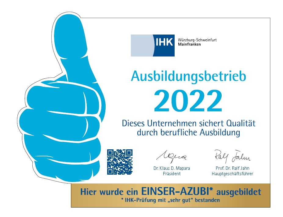 Wir bilden Einser-Azubis aus